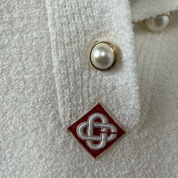 CASABLANCA Laurel Leaf Tennis Mini Dress - Picture 9 of 10